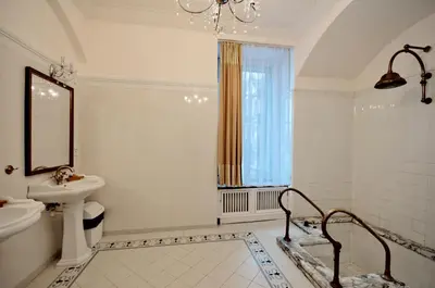 Łazienka w obiekcie Moszna Zamek