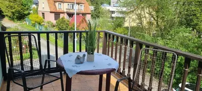 Balkon lub taras w obiekcie Villa Veronika