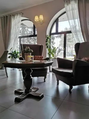 Część wypoczynkowa w obiekcie Noclegi Pod Borem