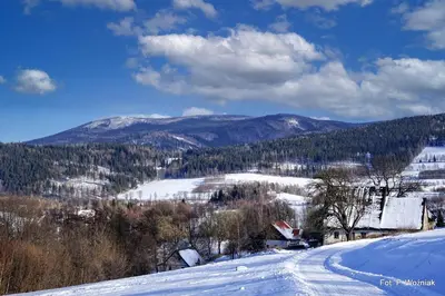 Obiekt Villa Panorama zimą