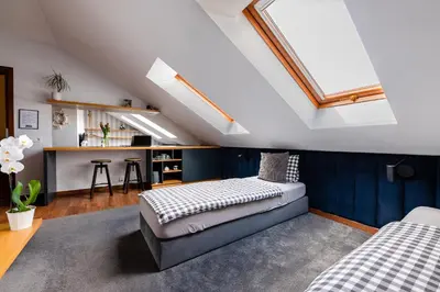 Część wypoczynkowa w obiekcie APARTAMENTY ISKRA