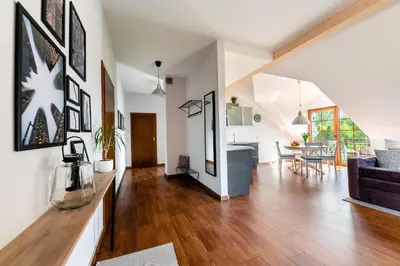 Część wypoczynkowa w obiekcie APARTAMENTY ISKRA