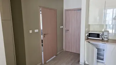 Kuchnia lub aneks kuchenny w obiekcie Apartament Czarna Góra S26