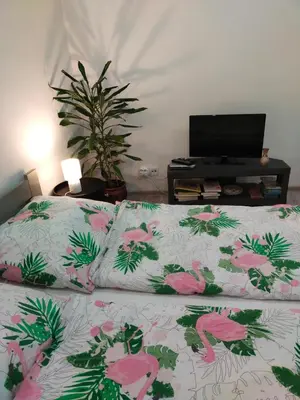 Telewizja i/lub zestaw kina domowego w obiekcie Przy Rynku