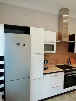 Kuchnia lub aneks kuchenny w obiekcie Apartament Fabryka Endorfin Kłodzko