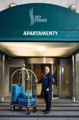 Plan piętra w obiekcie Apartamenty Sky Tower by BQQK