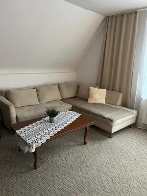 Część wypoczynkowa w obiekcie Apartament i pokoje Szalawa