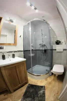Łazienka w obiekcie Apartamenty Zielone Centrum