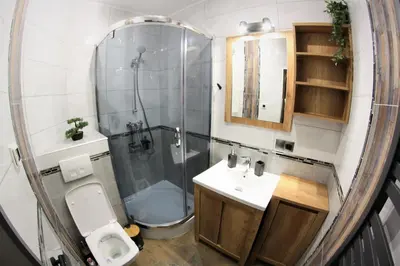 Łazienka w obiekcie Apartamenty Zielone Centrum