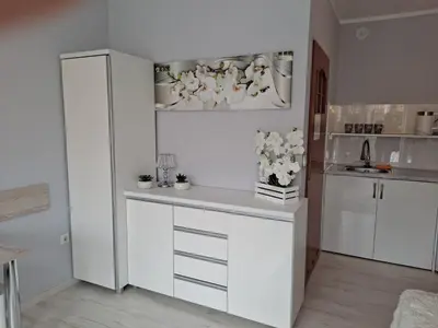 Kuchnia lub aneks kuchenny w obiekcie Pokoje Gościnne Biura Turystycznego KRIS