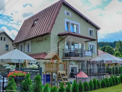 Budynek, w którym mieści się apartament