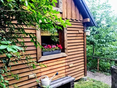 Ogród w obiekcie Baza noclegowa 