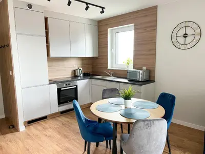 Kuchnia lub aneks kuchenny w obiekcie Star4You II Apartments