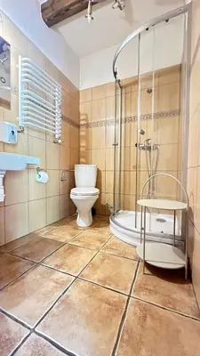 Łazienka w obiekcie Cicha Woda