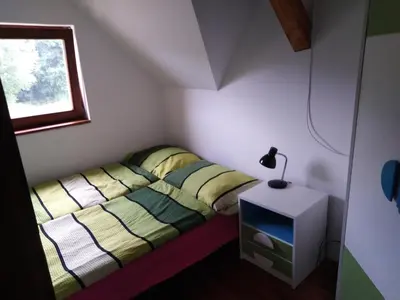Łóżko lub łóżka w pokoju w obiekcie Rancho Vaquera