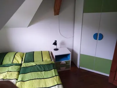 Łóżko lub łóżka w pokoju w obiekcie Rancho Vaquera