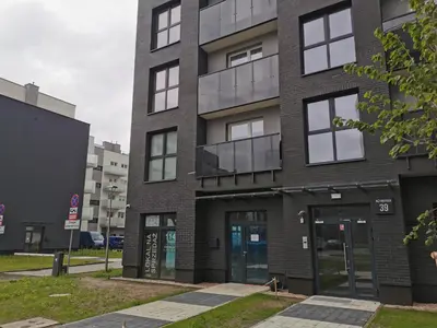 Budynek, w którym mieści się apartament