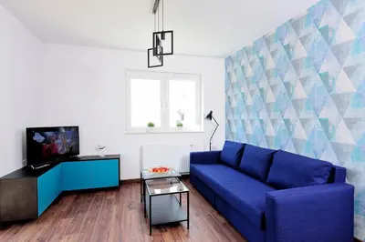 Telewizja i/lub zestaw kina domowego w obiekcie Sleep Well Inżynierska