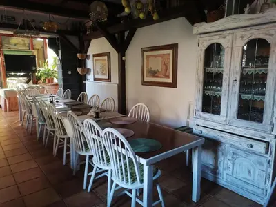Restauracja lub miejsce do jedzenia w obiekcie Ośrodek Wypoczynkowy MAX