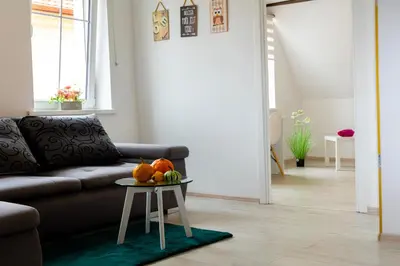 Część wypoczynkowa w obiekcie Apartamenty Zieleniec-Julia 3