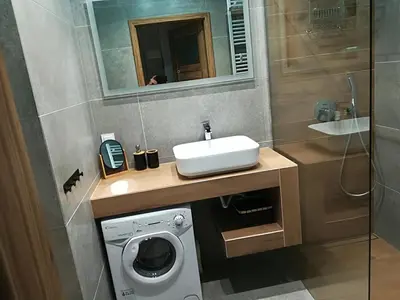 Łazienka w obiekcie Apartament Wrocław Centrum Dorzecze Legnickiej