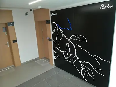 Plan piętra w obiekcie Apartament Wrocław Centrum Dorzecze Legnickiej