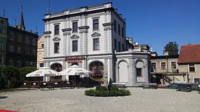 Budynek, w którym mieści się zajazd