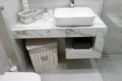 Łazienka w obiekcie Apartament Wrocław Centrum Galeria Magnolia