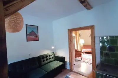Część wypoczynkowa w obiekcie Apartament Śnieżka