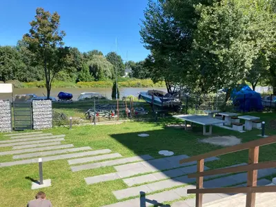 Ogród w obiekcie APARTAMENT Marina Port