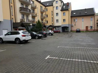 Budynek, w którym mieści się apartament