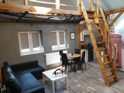 Część wypoczynkowa w obiekcie JDK Apartamenty Legionów 40m2 5-osobowy