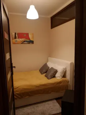 Łóżko lub łóżka w pokoju w obiekcie Apartament Marzenie 13 - Opole