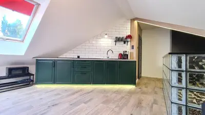 Kuchnia lub aneks kuchenny w obiekcie Lux Apartment Loft