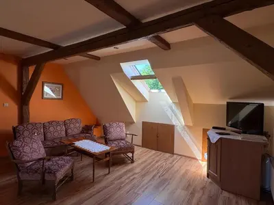 Telewizja i/lub zestaw kina domowego w obiekcie Pokoje gościnne Helena