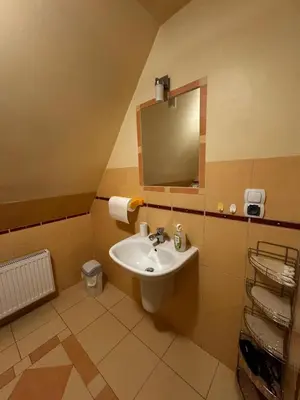 Łazienka w obiekcie Pokoje gościnne Helena