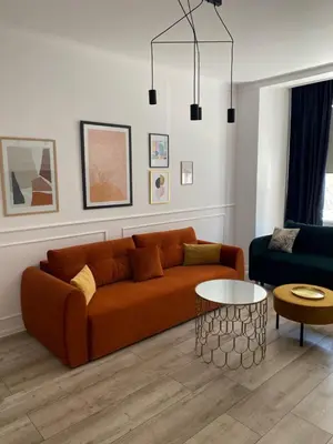 Część wypoczynkowa w obiekcie Apartament BellaPola Loft