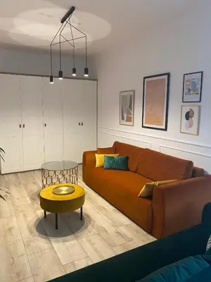 Część wypoczynkowa w obiekcie Apartament BellaPola Loft