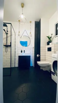 Łazienka w obiekcie Legnica Apartament 53m2 Delux 6