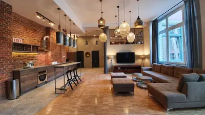 Telewizja i/lub zestaw kina domowego w obiekcie Ruska 47/48A Apart