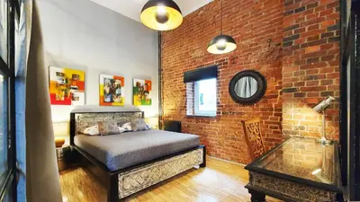 Łóżko lub łóżka w pokoju w obiekcie Ruska 47/48A Apart