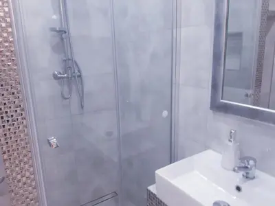 Łazienka w obiekcie Na Grobli 20 Apartament z ogródkiem