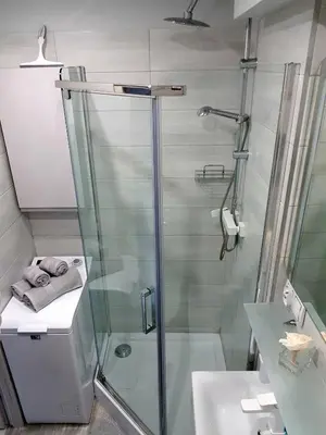 Łazienka w obiekcie Apartament WAGABUNDA