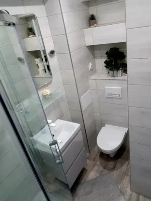 Łazienka w obiekcie Apartament WAGABUNDA