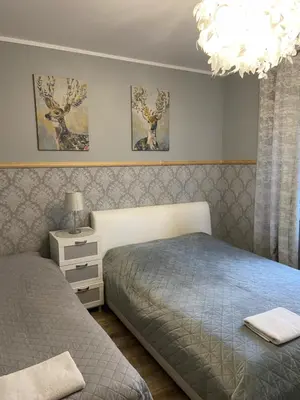 Łóżko lub łóżka w pokoju w obiekcie Selenza Apartament by Apartamenty na dni Wrocław