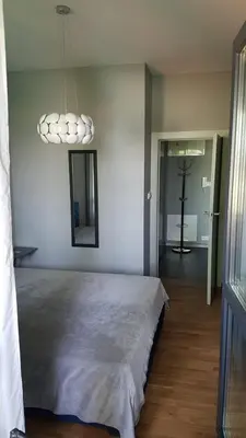 Łóżko lub łóżka w pokoju w obiekcie Apartament Marzenie 14 - Opole