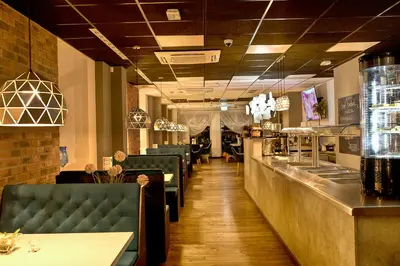Restauracja lub miejsce do jedzenia w obiekcie Hotel Stronie