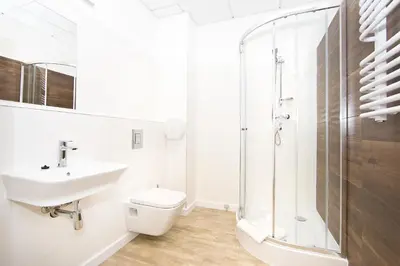 Łazienka w obiekcie Hotel Stronie