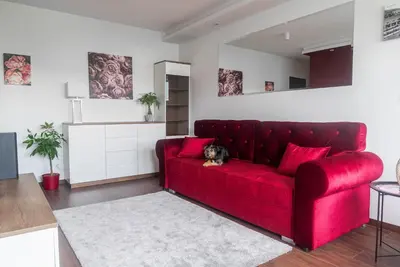 Część wypoczynkowa w obiekcie Rose Valley Apartment