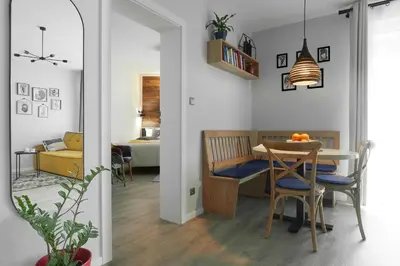 Część wypoczynkowa w obiekcie Sherlock Apartment